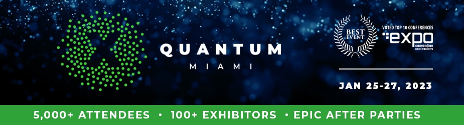 The ‘Quantum Miami’ Conference Turns The Heat Up On Crypto Winter From January 25-27th, During Miami Blockchain Week